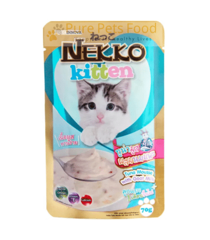 NEKKO Kitten Pouch Goat Milk with Tuna Mousse (70g)
