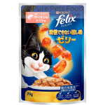 Purina Felix Sensations Adult Pouch Salmon & Tomato in Jelly (70g)