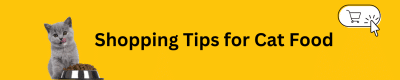 Shopping Tips for Cat Food