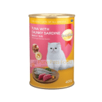 SmartHeart Chunky Sardine & Tuna Canned Cat Food (400g)