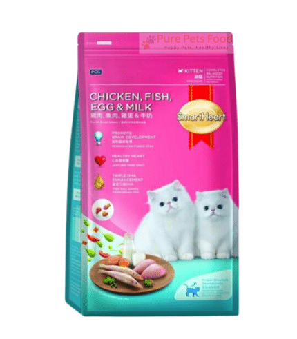 SmartHeart Kitten Food Nutrition Blend Chicken, Egg, Fish & Milk Formula (1.1kg)