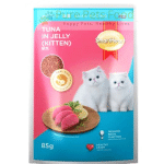 Smartheart Kitten Food Pouch with Tuna in Jelly (85g)