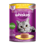 Whiskas Adult Cat Canned Food in Sardine (400g)