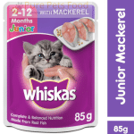 Whiskas Junior Mackerel Tailored Nutrition (85g)