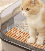 Comfort XL Semi Enclosed Cat Litter Box with Carbon Filter