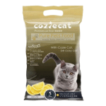 Cozicat Premium Clumping Cat Litter 5L (Lemon Scent)