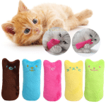 Cute Thumb Cat Catnip Toy Pillow (10 cm)
