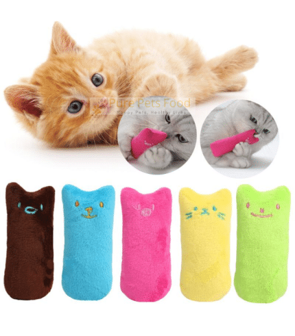 Cute Thumb Cat Catnip Toy Pillow (10 cm)