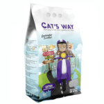 Lavender-Scented Cat’s Way Clumping Cat Litter (5L)
