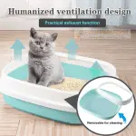 Lightweight Litter Box with Scoop for Cats