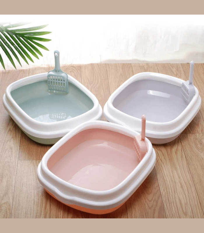modular-cat-litter-box-set-with-handy-scooper Modular Cat Litter Box Set with Handy Scooper
