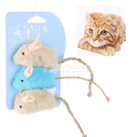 Plush Mouse Toys for Cats (3Pcs)