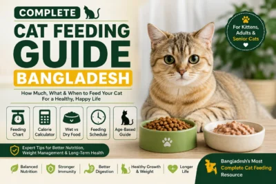 Complete Cat Feeding Guide Bangladesh – Feeding Chart Calculator and Nutrition Guide