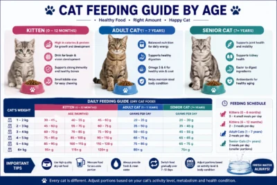 Cat Feeding Guide by Age