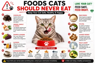 Foods Cats Should Never Eat Safety Guide