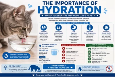 Importance of hydration for cats