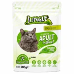 Jungle Adult Cat Food Chicken & Fish 500gm dry food for adult cats in Bangladesh