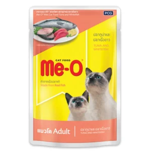 Me-O Wet Cat Food Tuna and Whitefish Recipe