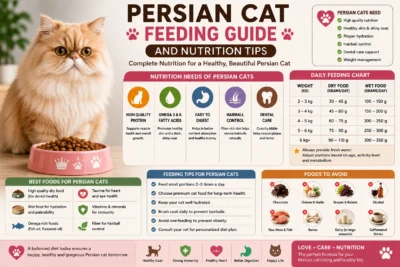 Persian Cat Feeding Guide And Nutrition Tips