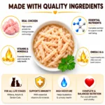 How to serve Taipet Chicken Wet Food and complete balanced nutrition for cats