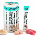 Taipet Creamy Cat Treat Box Chicken and Tuna Flavor 25 pcs Premium Creamy Cat Snack