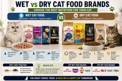 Wet vs Dry Cat Food Comparison Bangladesh Best Wet Food and Dry Food Brands