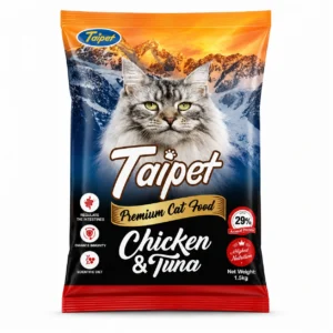 Taipet Premium Adult Dry Cat Food Chicken & Tuna 1kg